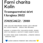 Transparentní účet Ukrajina 2022 Transparentní účet Ukrajina 2022